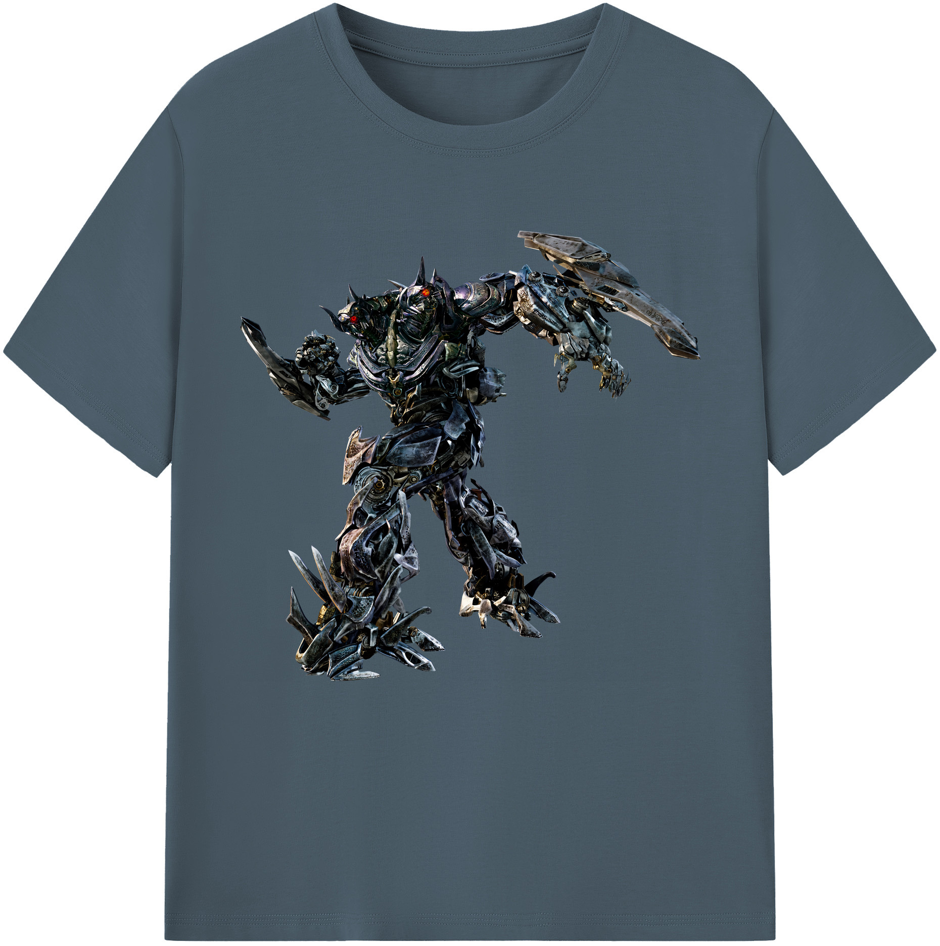 （画像用） Transformers トランスフォーマー 綿100％半袖Tシャツ（フロントプリント）
